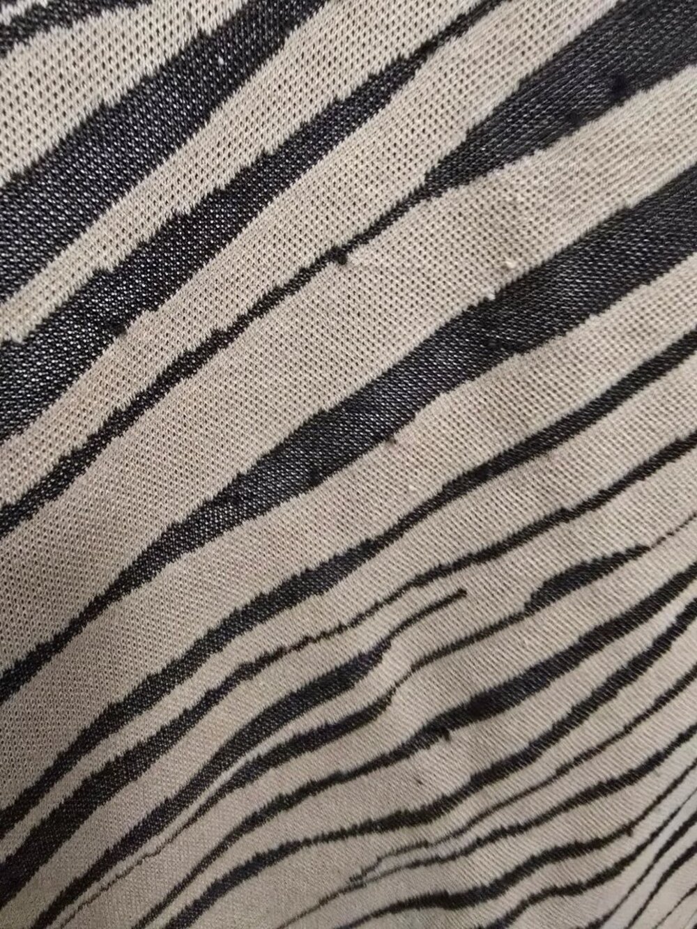 Jamie Sadock Women's Golf Large Sleeveless Zebra Print Top With Pink Collar - Picture 4 of 6